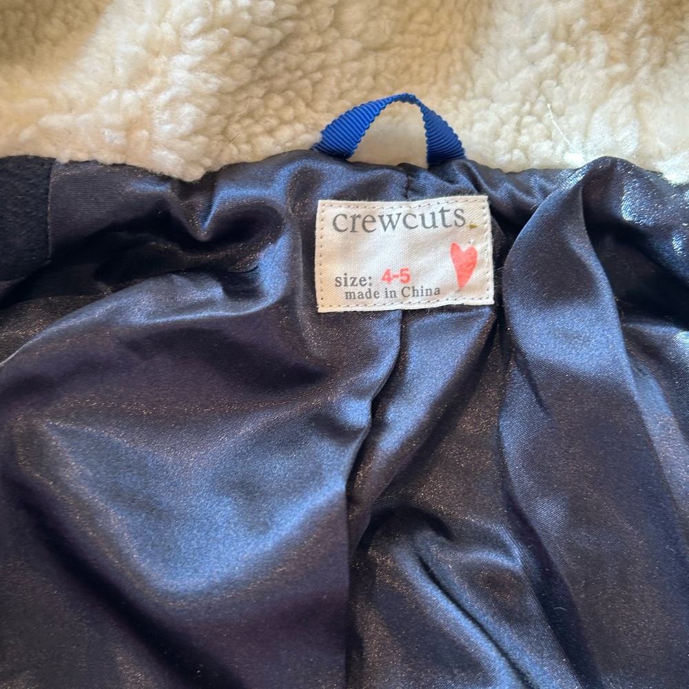 Girls crew cuts jacket